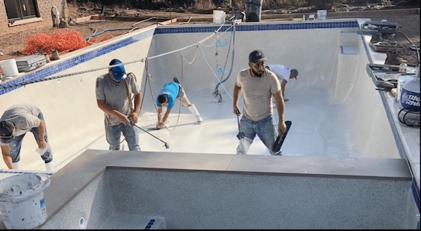 Pool replastering tips